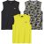 Atlas For Men Heren camouflage sportvest top (set van 3)