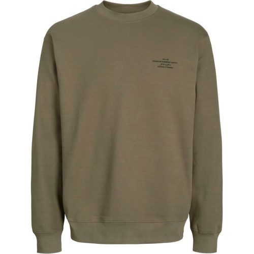 Jack & Jones Jprblachad branding sweat crew neck army