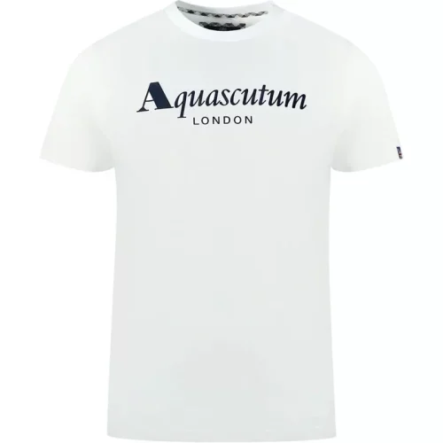 Aquascutum Te katoenen t-shirt voor mannen