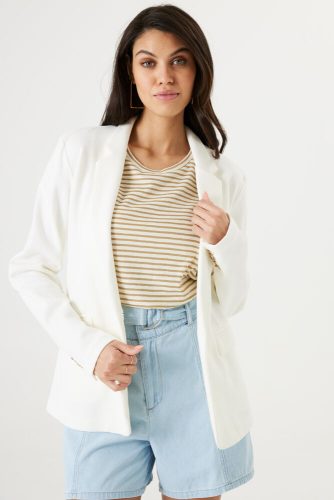 Witte blazer