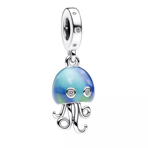 Pandora Charms – Colour-changing Jellyfish Dangle Charm in light blue