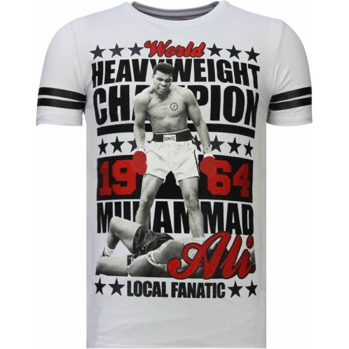 Local Fanatic Greatest of all time ali t-shirt