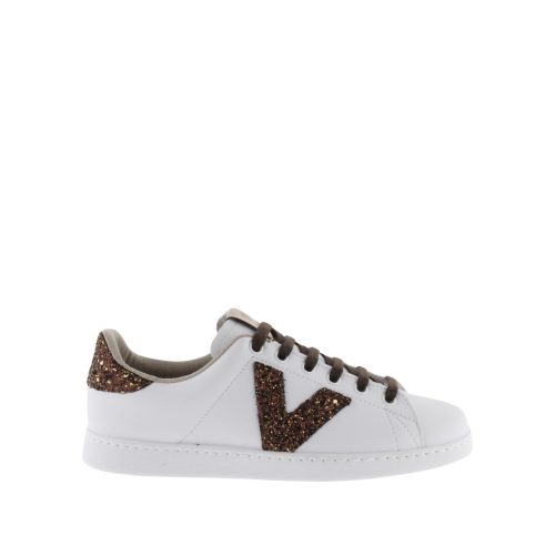 Dames sportschoenen Victoria tenis vegane glitter