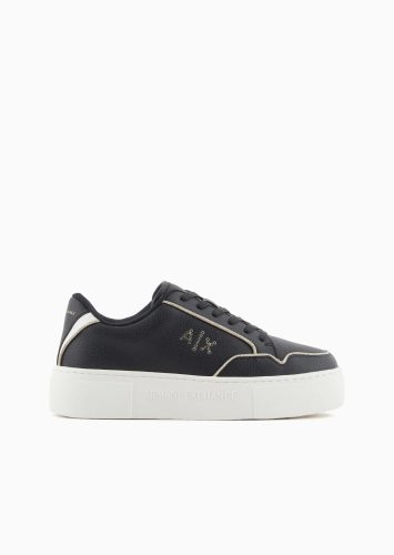 Armani Exchange Low-Top Sneakers – AX-WOMEN  – 533_XDX160 XV888_T780 in zwart