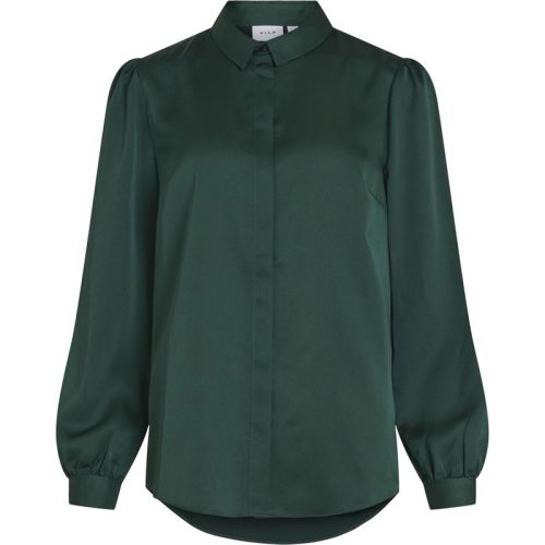 Vila Viellette satin ls shirt –