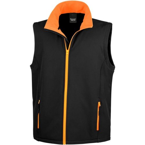 Result Herenbedrukbare softshell-bodywarmer