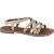 Lazamani 75888 gold dames sandalen sportief