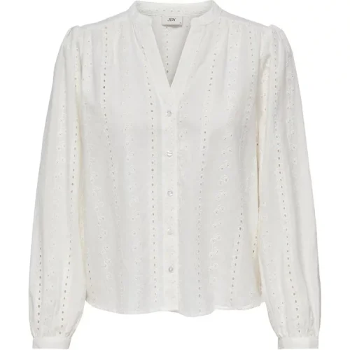 Jacqueline de Yong Amie l/s embroidery shirt