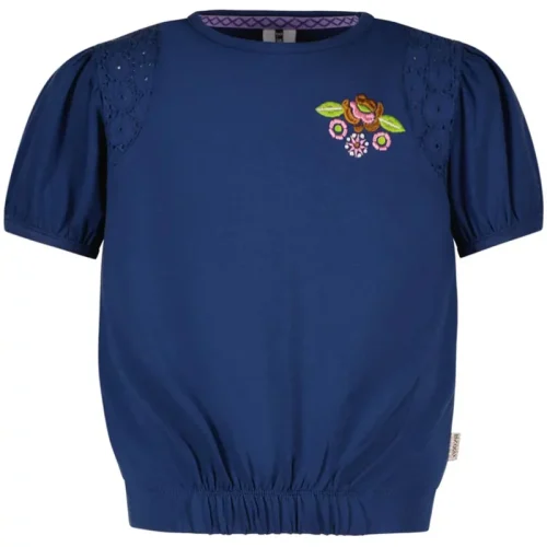 B.Nosy Meisjes t-shirt guusje lake blue