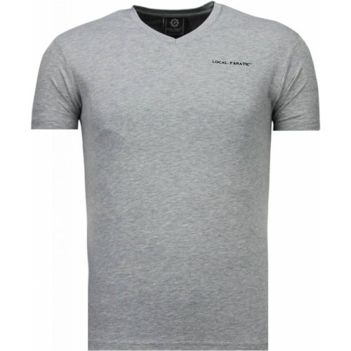 Local Fanatic Basic v neck t-shirt