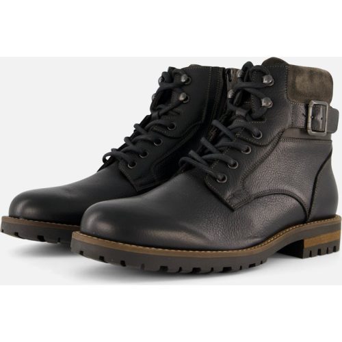 Outfielder Outfielder Veterboots zwart Leer