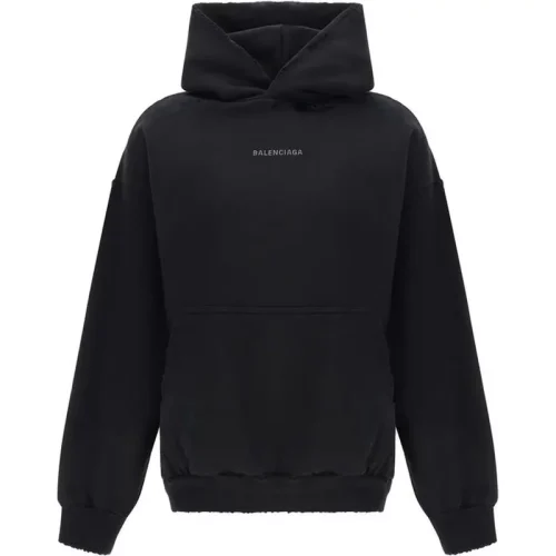 Balenciaga Oversized hoodie met monogram