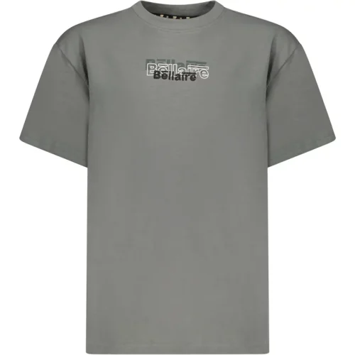 Bellaire  Jongens t-shirt met tripple logo sage