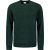 No Excess Pullover crewneck 2 coloured chenil dark green