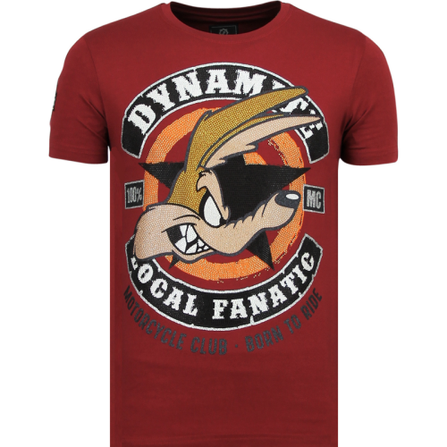 Local Fanatic Dynamite coyote party t-shirt