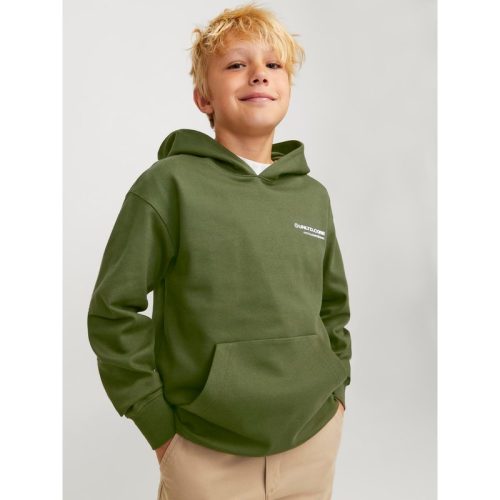 Jack & Jones Jcoaero print sweat hood jnr