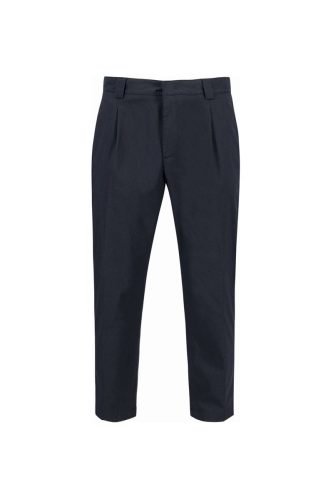 Alberto Tapered Fit Broek marine, Effen