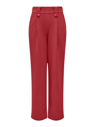 Only Onlsania Button Pant Jrs Broek Mars Red