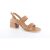 River Woods Bizou camel dames sandalen gekleed