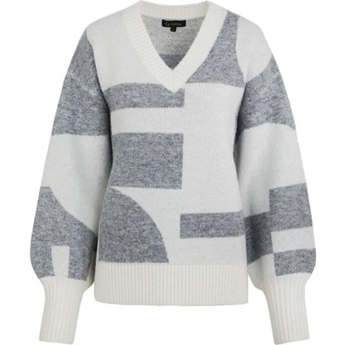 G-Maxx Pullover elzana wool white/gray