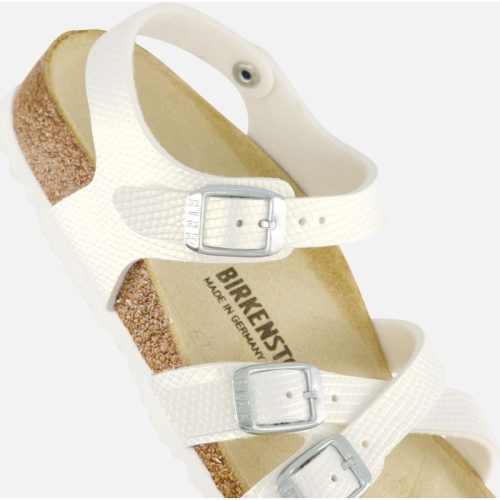 Birkenstock Birkenstock Kumba Kids Sandalen wit Leer