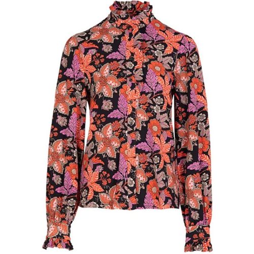 G-Maxx Blouse bette zwart/poppy