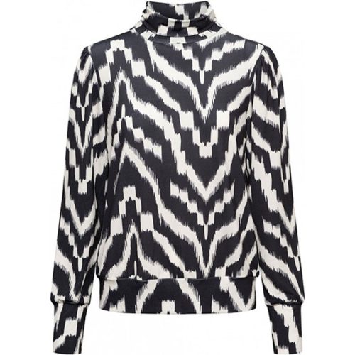 &Co Woman &co women top lilian big ikat black