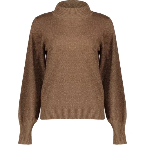 Geisha 44567-14 720 pullover basic turtle lurex sand lurex