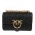 Pinko Shoppers – Mini Love Bag In Soft Silk-Like Leather in zwart