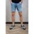 Purewhite Slim fit denim short the steve