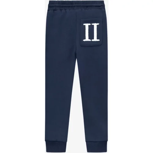 Les Deux Jongens joggingbroek encore dark navy ivory