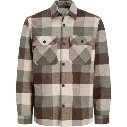 Jack & Jones Jprraymond melange check ls overshi