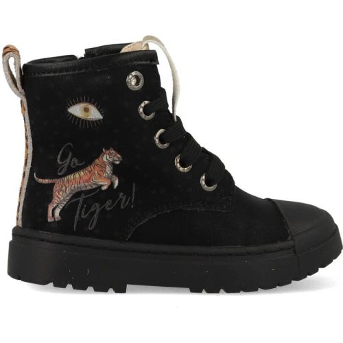 Shoesme Boot biker black tiger sw21w006-a