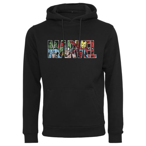 Hoodie Urban Classics marvel logo character