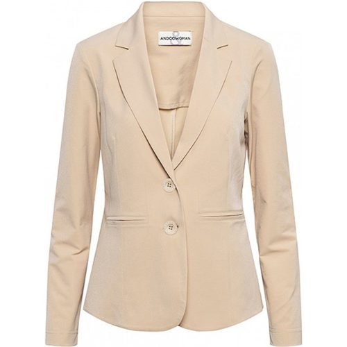 &Co Woman &co woen blazer phileine travel light sand