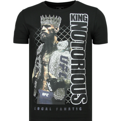 Local Fanatic King notorious slim fit t-shirt