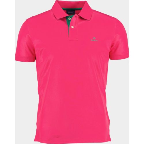 Gant Polo korte mouw contrast collar pique ss rugge 2052003/675