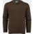 Bos Pullover Bruin Katoenen V-hals 428100CCT/895