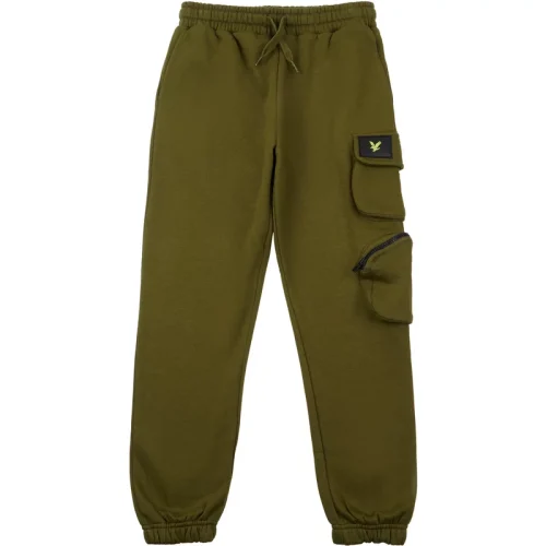 Lyle and Scott Jogging broek dark olive