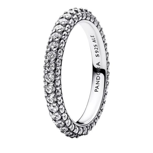 Pandora Ringen – Pandora Timeless Pavé Single-row in silver