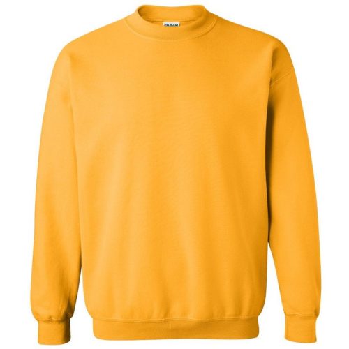 Gildan Unisex adult sweatshirt met zware mouwenhals