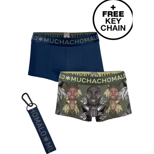 Muchachomalo Heren 2-pack trunks king maori