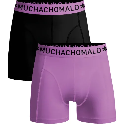 Muchachomalo Heren 2-pack boxershorts effen