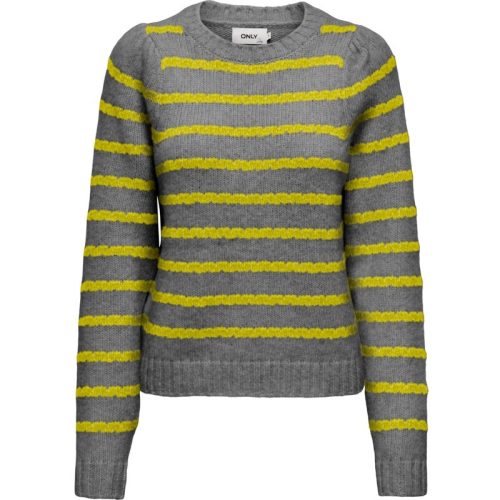 Only Onlsiloma life stripe ls o-neck kn dessin