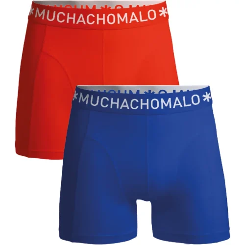 Muchachomalo Heren 2-pack boxershorts effen