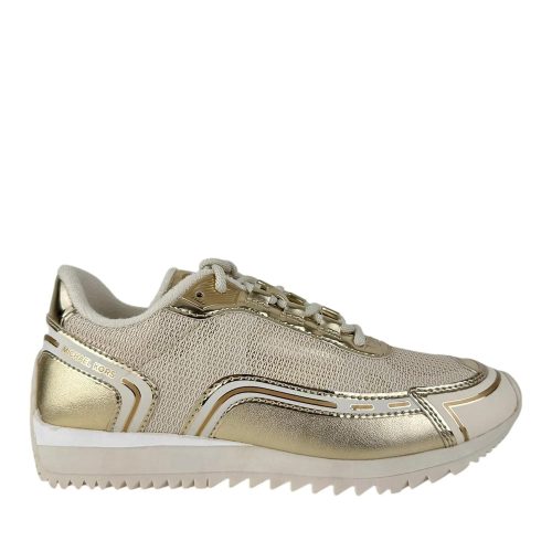 Michael Kors Sneakers – Michael Kors Dames Sneakers Goud 43R5BYFS1M/740 By in goud