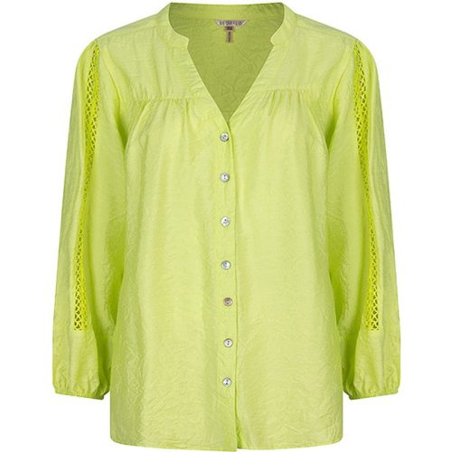 Esqualo Blouse sp24-15015 lime