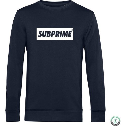 Subprime Sweater block navy