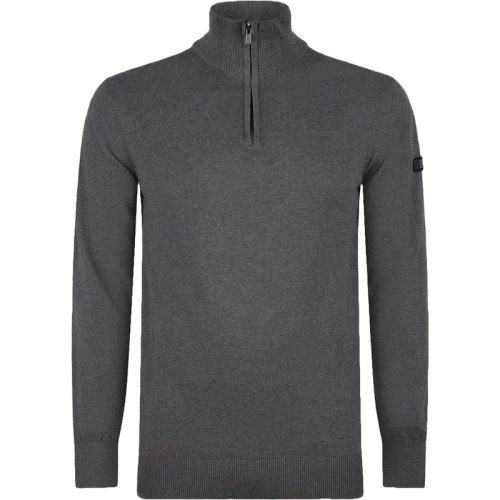 PRESLY & SUN Lewis zip knitted pullover