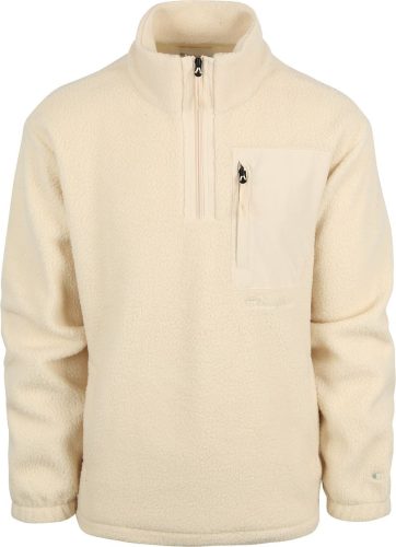 Champion Half Zip Trui Teddy Beige